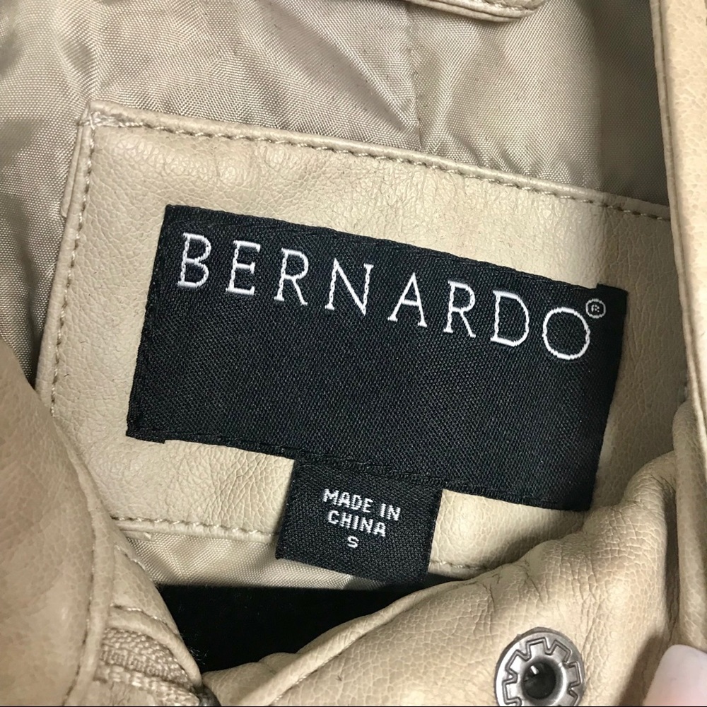 Bernardo Tan Vegan Leather Jacket - Picture 4 of 4